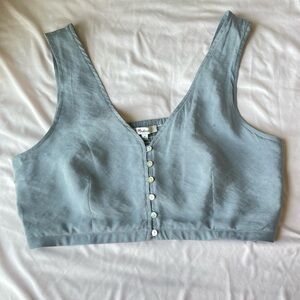 Madewell cropped tank top